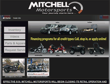 Tablet Screenshot of mitchellmotorsportstx.com